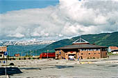 La stazione di Mo-i-Rana, Norvegia. 